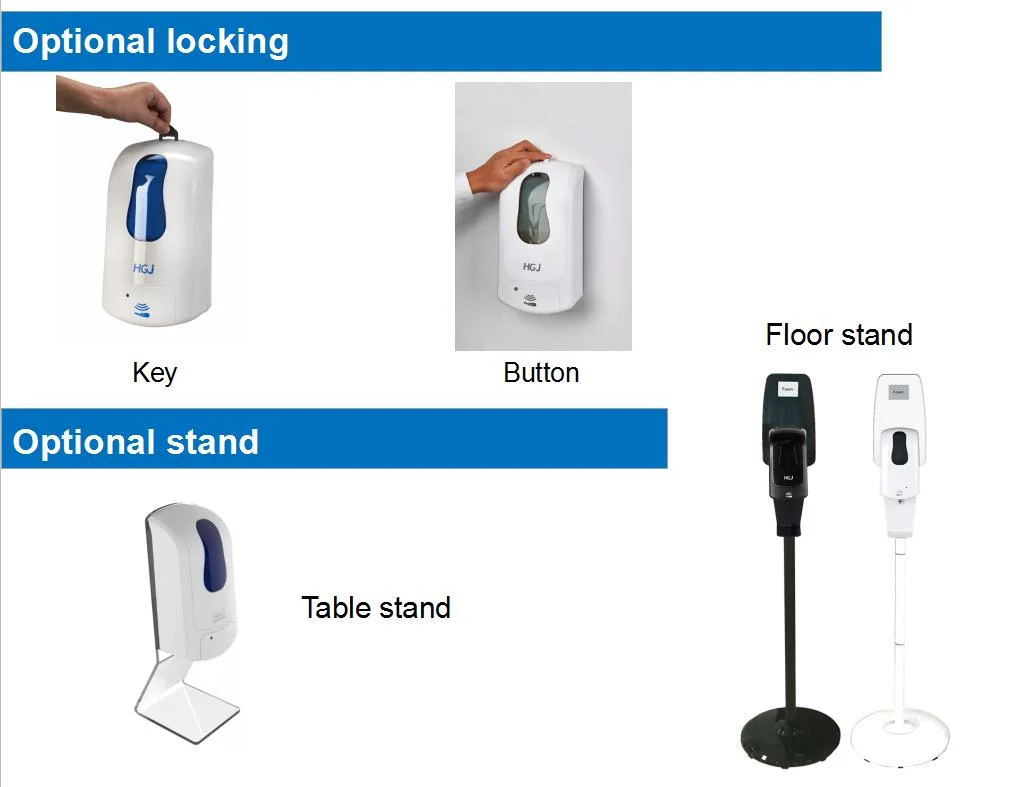 Table-Top Touchless Shower Automatic Liquid Soap Dispenser