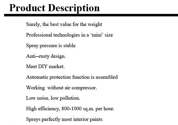 High-Pressure Air-Assisted Airless Sprayer Spx1250-310