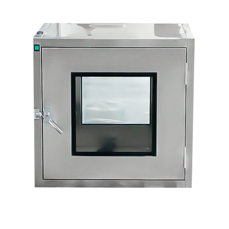 Ultraviolet Sterilization Mechanical Interlock Transfer Window Laboratory Equipment